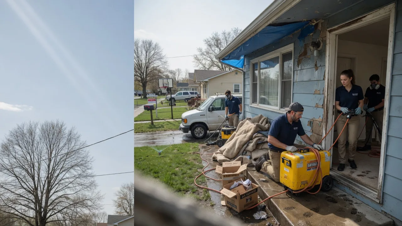 Basement Flood Cleanup in Wingate, TX near me